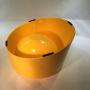 Akiakdog Slope Pet Bowl/Prefect Bowl for Feeding Dogs and Cats/Yellow (Medium)