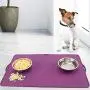 IMPAWFAN Silicone Pet Feeding Mat for Dogs and Cats, 23''x14'' Waterproof Pet Food Mat Tray with Edges, Non Slip Dog Cat Bowl Mat for Food and Water, Pet Bowl Mat Dog Placemats for Floors IMPAWFAN Silicone Pet Feeding Mat for Dogs and Cats, 23''x14'' Waterproof Pet Food Mat Tray with Edges, Non Slip Dog Cat Bowl Mat for Food and Water, Pet Bowl Mat Dog Placemats for Floors