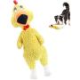 Cute Paws Christmas Dog Gift, Cotton Plush Squeaky Dog Toys, Interactive Dog Chew Toys, Stuffed Puppy Chew Toys for Teeth Cleaning, Small,Middle,Large Dogs