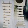 La La Pet Wood Cat Bridge Ladder Cat Perch Cat Lounge Hammock Mod Cat Shelf Board Cat Climber Tree Tower Cat Condo Kitty Activity Furniture