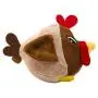 Fattiez Round Squeaky Plush Toy by Outward Hound Fattiez Round Squeaky Plush Toy by Outward Hound
