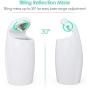 DELOMO Cat Light Toy, Smart Interactive Cat Toy, 2 Rotating Modes Automatic cat Toy, USB Rechargeable Light Dot Toy for Cat Chasing