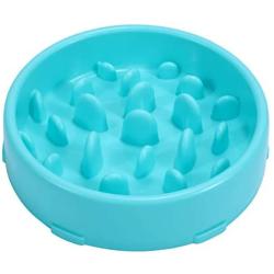 KASBAH Slow Feeder Dog Bowl, Anti-Gulping Maze Dog Food Bowl Bloat Stop Dog Food and Water Bowl Non-Toxic Pet Slower Food Feeding Dishes Anti-Choke Healthy Design Dog Bowl