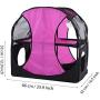 Cat Tunnel House Double-Layer Cat Jumping Platform Innovative Cat Jumping Climbing Tent Tunnel Cat Cat Tree House Play Tent Condo Activity Tower Tunnel