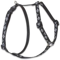 LupinePet 1/2'' Silver Charm 9-14 Roman Dog Harness
