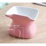Ragdollcat Tilted Cat Food Bowl, Ceramic Cat Bowls Stress Free, Backflow Prevention, Dishwasher and Microwave Safe