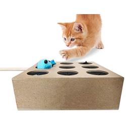Hugs Pet Products Whack-A-Mouse Cat Toy