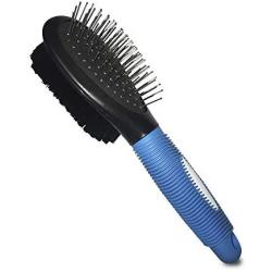 BV Dog Brush and Cat Brush, Pet Grooming Comb, 2 Sided Bristle and Pin for Long and Short Hair Dog, Removing Shedding Hair