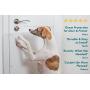 PROTECTO Door Scratch Protector – Dog & Cat Anti Claw Guard – 35 x 15” Heavy Duty Shield to Stop Pets from Furniture Scratching – Big, Durable & Clear