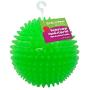 Gnawsome 4.5” Spiky Squeak & Light Ball Dog Toy - Extra Large, Cleans teeth and Promotes Dental and Gum Health for Your Pet, Colors will vary