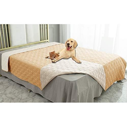 Ameritex Waterproof Dog Bed Cover Pet Blanket for Furniture Bed Couch Sofa Reversible