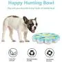 CHZHENG Dog Slow Feeder, Durable Eco-Friendly Pet Toys, Anti-Slip Bottom Interactive Training Food Toy, for Small Medium Dogs,Blue CHZHENG Dog Slow Feeder, Durable Eco-Friendly Pet Toys, Anti-Slip Bottom Interactive Training Food Toy, for Small Medium Dogs,Blue