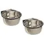 Pro Select Classic Stainless Steel Bolt On Coop Cup Bowls for Dogs - Five Sizes to Choose Pro Select Classic Stainless Steel Bolt On Coop Cup Bowls for Dogs - Five Sizes to Choose