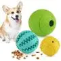 Idepet Dog Toy Ball, Nontoxic Bite Resistant Toy Ball for Pet Dogs Puppy Cat, Dog Pet Food Treat Feeder Chew Tooth Cleaning Ball Exercise Game IQ Training Ball