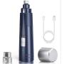 NPET Dog Nail Grinder with Guard, Rechargeable Electric Dog Nail File, 2 Speed Pet Nail Trimmer with LED Light Powerful Paw Grooming for Small Medium Cats, Dogs