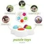 Smart Dog Puzzle Toys, Puppy Treat Dispenser -Interactive Puzzle Game Dog Toys,Treat Dispenser for Small Dogs Training