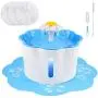 Cat Water Fountain, 88oz/2.6L Automatic Pet Water Fountain Dog Water Dispenser with 3 Replacement Filters,Triple-Action Filter and 1 Silicone Mat, for Dogs, Cats, Other Pets Cat Water Fountain, 88oz/2.6L Automatic Pet Water Fountain Dog Water Dispenser with 3 Replacement Filters,Triple-Action Filter and 1 Silicone Mat, for Dogs, Cats, Other Pets