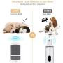 LAIKA Dog Nail Grinder Super Quiet Portable Electric Dog Nail Drill, Stepless Speed Regulation with 20h Working Time; Professional Painless Pet Paw Clipper Trimmer for Medium & Small Dogs and Cats