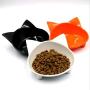 HCAI Pet Bowl Melamine Non-Slip Cute cat Color Melamine cat Bowl pet Supplies Cat Ceramic Bowl