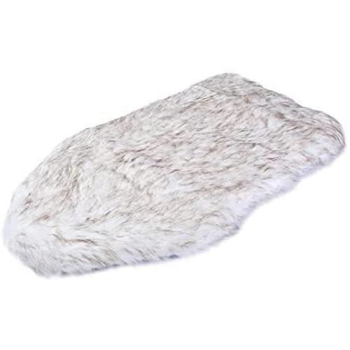 Faux Fur Memory Foam Orthopedic Dog Bed, Premium Memory Foam Base, Ultra-Soft Faux Fur Cover, Modern and Attractive Design, Thick Faux Fur Pet Dog Bed Mat