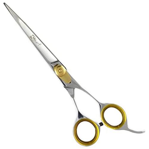 Sharf Gold Touch Pet Grooming Shear, 6.5 Inch Straight Dog Grooming Scissors