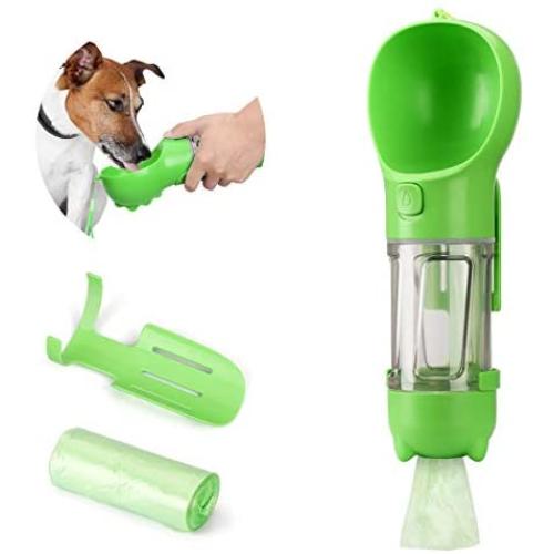 MELASA Dog Water Bottle, Leak Proof and Water Can Suck Back Bottle for Pet Water Dispenser, Lightweight and Easy to Clean, Easy to Carry for Dog Road Trips, Traveling and Walking, 300ml