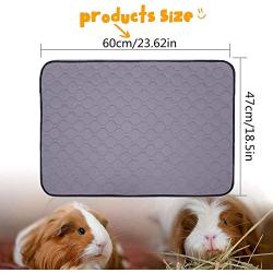 mianyang Guinea Pig Fleece Cage Liners,Highly Absorbent Washable Guinea Pig Pee Pads, Non Slip Guinea Pig Bedding with Waterproof,for Guinea Pigs, Hedgehogs, Hamsters, Chinchillas, Small Dogs