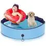 AIIYME Dog Pool, Pet Pool Dog Swimming Pool Portable PVC Leakproof Collapsible Bathing Tub Kiddie Pools with 4 Repair Patches and Pet Brush for Small Dogs Cats and Kids(32X8inches/80X20cm) AIIYME Dog Pool, Pet Pool Dog Swimming Pool Portable PVC Leakproof Collapsible Bathing Tub Kiddie Pools with 4 Repair Patches and Pet Brush for Small Dogs Cats and Kids(32X8inches/80X20cm)