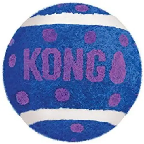 KONG - Cat Active Tennis Balls with Bells - Juguete para gatos con un cascabel dentro - Pack de 3 KONG - Cat Active Tennis Balls with Bells - Juguete para gatos con un cascabel dentro - Pack de 3