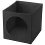 IKEA LURVIG Cat house, Black, 13 x 15 x 13 inch