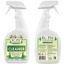 EcoPet Natural Cleaner and Dog Urine Odor Eliminator - Probiotic Powered Multi Surface Pet Odor and Stain Remover - Non-Toxic Dog Carpet Cleaner and Pet Stain Eraser, Unscented, Trigger Spray, 16oz