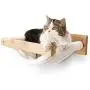 FUKUMARU Cat Hammock Wall Mounted Large Cats Shelf - Modern Beds and Perches - Premium Kitty Furniture for Sleeping, Playing, Climbing, and Lounging - Easily Holds up to 40 lbs FUKUMARU Cat Hammock Wall Mounted Large Cats Shelf - Modern Beds and Perches - Premium Kitty Furniture for Sleeping, Playing, Climbing, and Lounging - Easily Holds up to 40 lbs