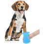 LFOZ Dog Paw Cleaner Cup Silicone Combs Portable Pet Foot Washer Cup Paw Clean Brush Quickly Wash Dirty Cat Foot Cleaning Bucket Q40