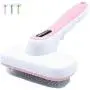 Emperor Pets Self Cleaning Slicker Brush for Dogs & Cats - Removes Tangled Hair, Undercoat Brush for Dogs, Dog Grooming Brush, Great Dog Brush for Shedding Long Hair Dog Brush Long Hair Cat Brush Emperor Pets Self Cleaning Slicker Brush for Dogs & Cats - Removes Tangled Hair, Undercoat Brush for Dogs, Dog Grooming Brush, Great Dog Brush for Shedding Long Hair Dog Brush Long Hair Cat Brush