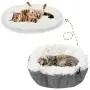 Furry Self Warming Cat Bed Mat - Foldable Convertible Plush Cat Sleeping Bag, Warm Comfy Pet Nest Pad Anti-Slip Calming Bed for Cat & Puppy Furry Self Warming Cat Bed Mat - Foldable Convertible Plush Cat Sleeping Bag, Warm Comfy Pet Nest Pad Anti-Slip Calming Bed for Cat & Puppy