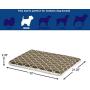 MidWest Homes for Pets Quiet Time Teflon Defender Dog Beds; Pet Beds Designed to Fit Folding Metal Dog Crates