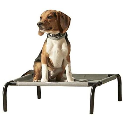 Franklin Pet Supply Elevated Dog Bed Breathable Mesh Fabric – Portable – Comfortable – Pet Bed with Air Flow