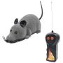 Gray Rat Toy ,Cat Funny Mini RC Wireless Electronic Remote Control Rat Mouse Toy Cat Playing Chew Toys for Cats Pets Mouse Gift(Batteries Not Included)