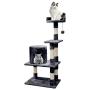 Aipety Cat Tree Towers Condo with Sisal-Covered Scratching Posts, Plush Perches and Condo, Cat Tower Furniture, 42.5 inches