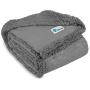 PetAmi Waterproof Dog Blanket for Bed, Couch, Sofa | Waterproof Dog Bed Cover for Large Dogs, Puppies | Sherpa Fleece Pet Blanket Furniture Protector | Reversible Microfiber