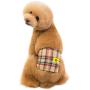Leowow Reusable Wrap Diapers for Male Dogs Washable Dog Belly Wrap Diapers(3 Pack)-Medium