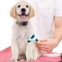 SunGrow Deshedding Brush, 2.5” Blade, Vet Approved Grooming Tool, Stainless Steel Blades, 3-Minutes to Groom, Proven to Reduce Hair Shedding