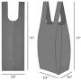 Doggie Walk Bags Kitty Waste Bags, Cat Litter Bags on a Roll with Easy Tie Handles, Extra Large and Leak Proof, Fits Large Sized Scoops, 5X 17 Inches, Multi (KWTHB6-MULTI)