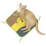Kitty City SP-0778-CS01 Wobble Play Mat, Cat Toy, Scratching Mat, Cat Scratching Toy, Large