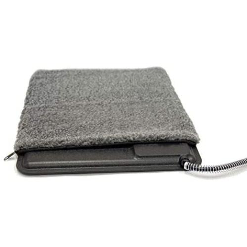 K&H PET PRODUCTS Extreme Weather Kitty Pad Deluxe Cover Gray 12.5'' x 18.5'' x 0.25''