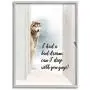Stupell Industries Dog Nightmare Quote Funny Pet Parents Phrase, Designed by Ziwei Li Wall Art, 16 x 20, Grey Framed Stupell Industries Dog Nightmare Quote Funny Pet Parents Phrase, Designed by Ziwei Li Wall Art, 16 x 20, Grey Framed