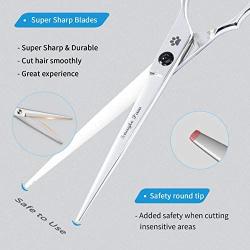 Premium Dog Grooming Scissors,Cutting, Thinning, Blending and Texturizing Pet Scissors,7'' Professional Dog Grooming Shears for Dog Hair Remover, Lightweight and Durable Cat Grooming Scissors Tool