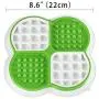 Silicone Dog Lick Mat,Pet Licking Mat for Dogs & Cats,Fun Alternative to Slow Feeder Dog Bowls,Boredom Buster, Calming Mat for Anxiety Relief,Perfect for Peanut Butter,Yogurt or Pumpkin Sauce Silicone Dog Lick Mat,Pet Licking Mat for Dogs & Cats,Fun Alternative to Slow Feeder Dog Bowls,Boredom Buster, Calming Mat for Anxiety Relief,Perfect for Peanut Butter,Yogurt or Pumpkin Sauce