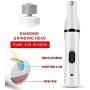 HYTONG Dog Nail Grinder and Dog Clippers,Multi-Function Electric Rechargeable Pet Trimmer Painless Paws Grooming & Smoothing for Small Medium Large Dogs & Cats