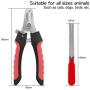 Swhatty Dog Nail Clippers and Trimmer for Pet Claw in pet Grooming and Trimmer Supplies, with Safety Guard to Avoid Over-Cutting Toenail for Small Medium Large Dogs and Cats